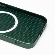 Чехол-накладка - SM021 SafeMag для Apple iPhone 15 Pro (зеленая) — 2