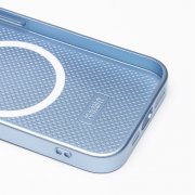 Чехол-накладка - SM021 SafeMag для Apple iPhone 15 Pro (светло-синяя) — 2