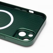 Чехол-накладка - SM021 SafeMag для Apple iPhone 15 Plus (зеленая) — 3