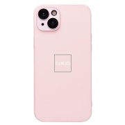 Чехол-накладка - SM021 SafeMag для Apple iPhone 15 Plus (светло-розовая) — 1