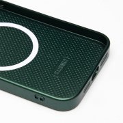 Чехол-накладка - SM021 SafeMag для Apple iPhone 15 Pro Max (зеленая) — 3
