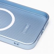 Чехол-накладка - SM021 SafeMag для Apple iPhone 15 Pro Max (светло-синяя) — 2