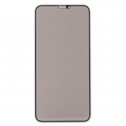 Защитное стекло для Apple iPhone XS приват (черное)