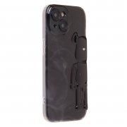 Чехол-накладка - SC332 для Apple iPhone 15 (черная) — 2