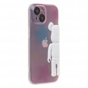 Чехол-накладка - SC332 для Apple iPhone 15 (разноцветная) — 2