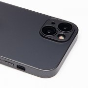 Чехол-накладка - SM021 SafeMag для Apple iPhone 15 Plus (черная)