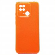 Чехол-накладка - SC328 для Xiaomi Redmi 10C (оранжевая)