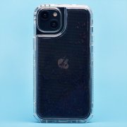 Чехол-накладка - SC333 для Apple iPhone 15 Plus (черная)