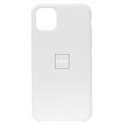 Чехол-накладка ORG Soft Touch для Apple iPhone 11 Pro Max (белая)