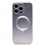Чехол-накладка - SM020 Matte SafeMag для Apple iPhone 15 Pro Max (титановая) (228241)
