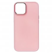 Чехол-накладка - SC311 для Apple iPhone 13 (светло-розовая)