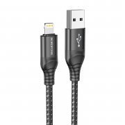 Кабель для Apple Borofone BX56 (USB - lightning) (черный)