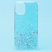 Чехол-накладка - SC223 для Apple iPhone 12 mini (светло-синяя)