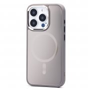 Чехол-накладка - SM023 SafeMag для Apple iPhone 15 Pro (золотисто-титановая) (228904) — 3