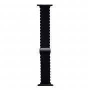 Ремешок - ApW37 Lace Apple Watch 44 mm (черный)