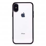 Чехол-накладка - PC073 с закрытой камерой для Apple iPhone XS (213862) (черная) — 1