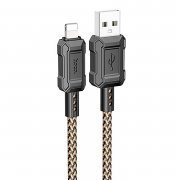 Кабель для Apple Hoco X94 Leader (USB - lightning) (золотистый) — 1