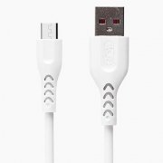 Кабель SKYDOLPHIN S49VB (USB - micro USB) 100см 2.4A (белый) — 1