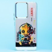 Чехол-накладка для Xiaomi Redmi 13C 4G (груд) (прозрачная)
