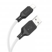Кабель Hoco X90 Cool (USB - lightning) 100см 2.4A (белый)