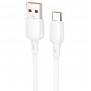 Кабель Borofone BX93 Super (USB - Type C) 100см 5A (белый)