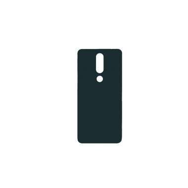 Задняя крышка для Nokia 5.1 Plus (черная) — 1