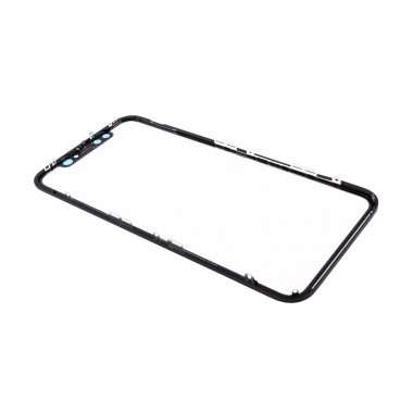 Стекло для Apple iPhone XR с пленкой OCA (черное) Стекло для Apple iPhone XR с пленкой OCA (черное)