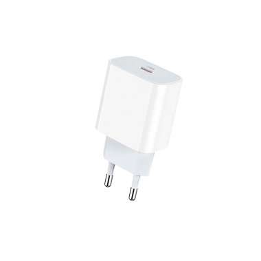 Сетевое зарядное устройство Borofone BA38A Plus Type-C (белое) &mdash; 1