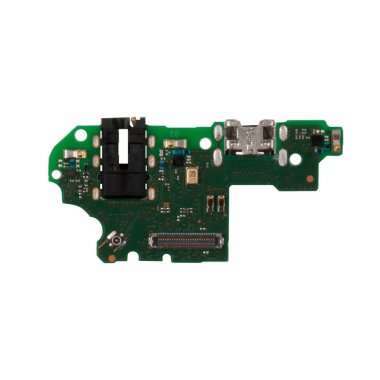 Шлейф для Huawei P Smart 2019 плата на разъем зарядки/разъем гарнитуры/микрофон Премиум — 2