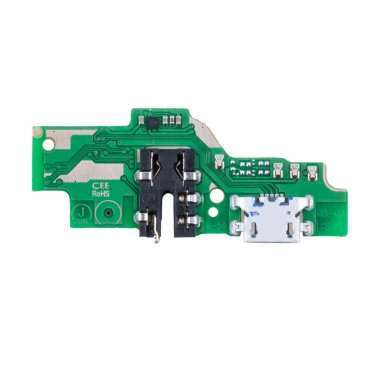 Шлейф для Infinix Hot 10 Lite плата на разъем зарядки/разъем гарнитуры/микрофон &mdash; 2