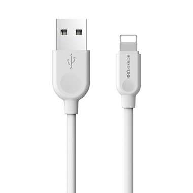 Кабель Borofone BX14 (USB - lightning) (белый) — 1