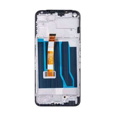 Дисплейный модуль с тачскрином для Realme 8i (черный)