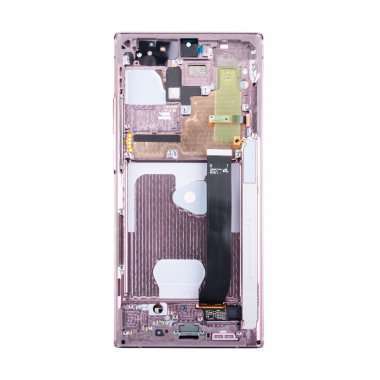 Дисплейный модуль с тачскрином для Samsung Galaxy Note 20 Ultra (N986F) (черный) (AAA) — 1