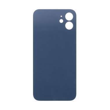 Задняя крышка для Apple iPhone 12 (черная) Премиум