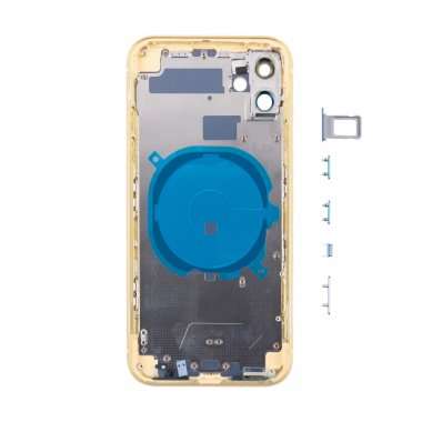 Корпус для Apple iPhone 11 (желтый) премиум — 1