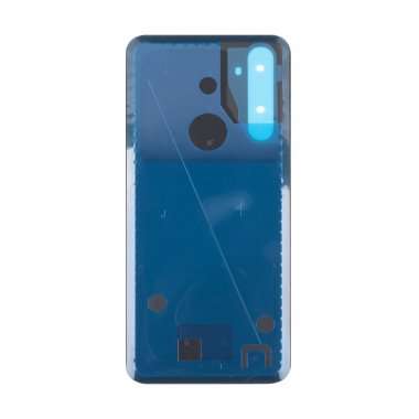 Задняя крышка для Realme 6 Pro (синяя) премиум