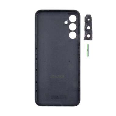Задняя крышка для Samsung Galaxy A14 4G (A145F) (черная) премиум