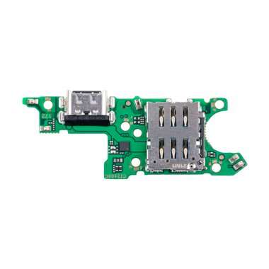 Шлейф для Huawei Honor X9b плата на разъем зарядки/разъем SIM/микрофон