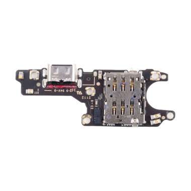Шлейф для Huawei Honor 50 плата на системный разъем/разъем SIM/микрофон Премиум
