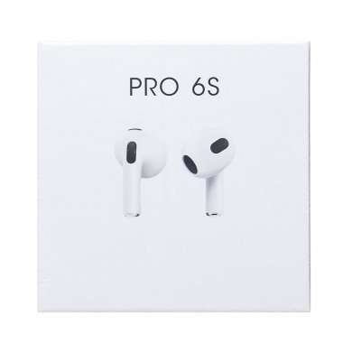 Беспроводная стереогарнитура TWS APods Pro 6S (белая) — 3
