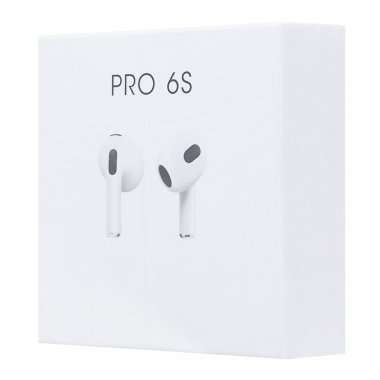 Беспроводная стереогарнитура TWS APods Pro 6S (белая) — 2