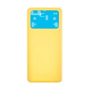 Задняя крышка для Xiaomi Poco M4 Pro 4G (желтая) — 2