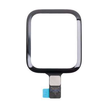 Стекло для Apple Watch SE 40 mm с тачскрином и OCA пленкой (черное) &mdash; 2